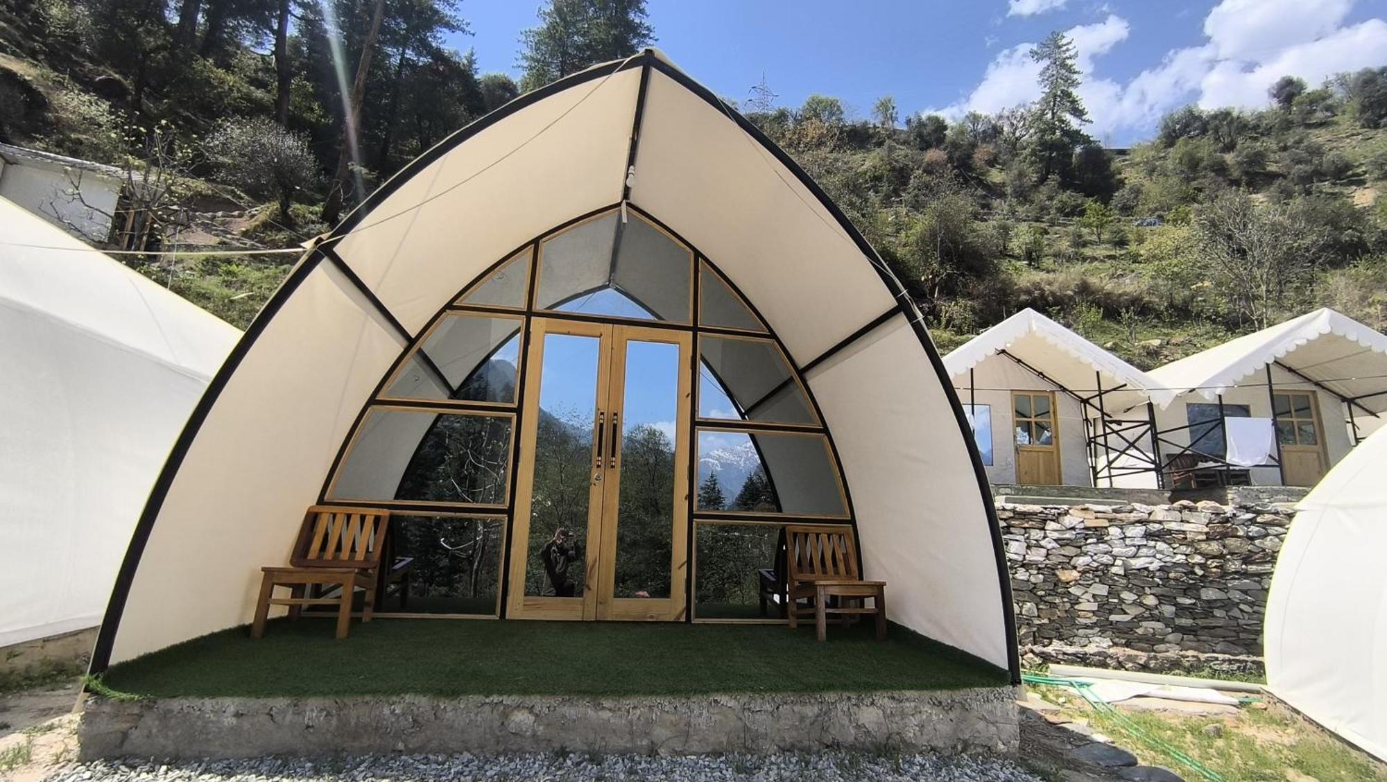 Kasol Magic Valley Camp Jari Buitenkant foto