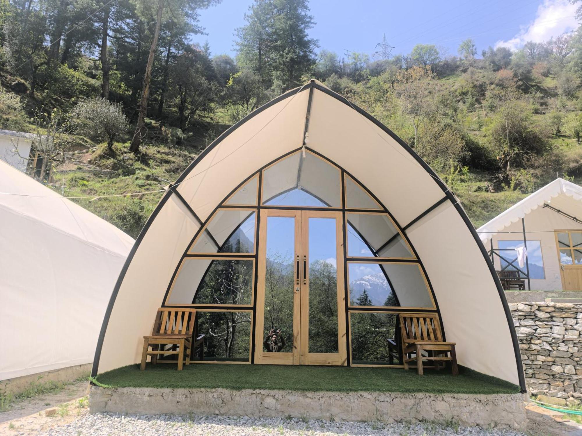 Kasol Magic Valley Camp Jari Buitenkant foto